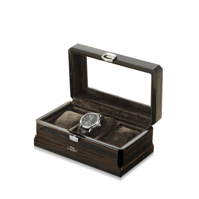CHRONOGUARD   Positano  Handmade Luxus  Uhrenbox für 3 Uhren
