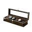 CHRONOGUARD   Positano Handmade  Luxus  Uhrenbox für 6 Uhren