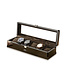 CHRONOGUARD   Positano Handmade  Luxus  Uhrenbox für 6 Uhren