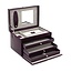 Friedrich Schmuckkoffer Classico Leder Kroko-Optik
