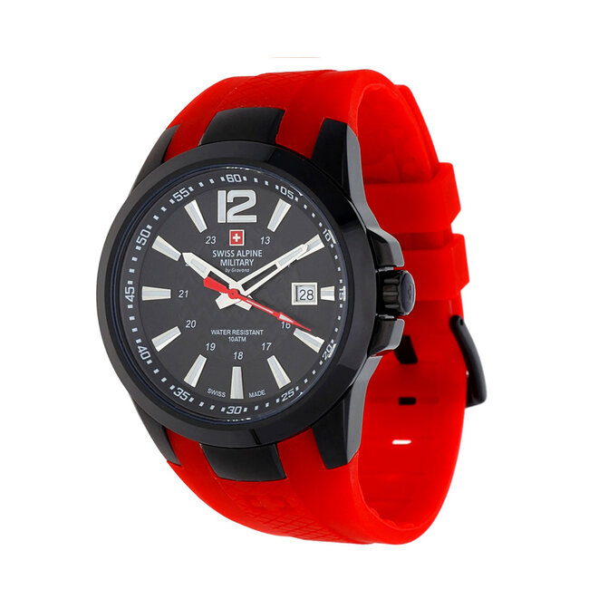 Swiss Alpine Military Combat Air Red  7058.1876SAM - Swiss Made