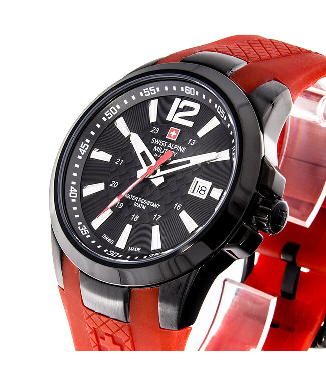 Swiss Alpine Military  Combat Air Red  7058.1876SAM - Swiss Made