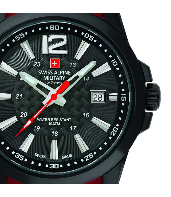 Swiss Alpine Military  Combat Air Red  7058.1876SAM - Swiss Made