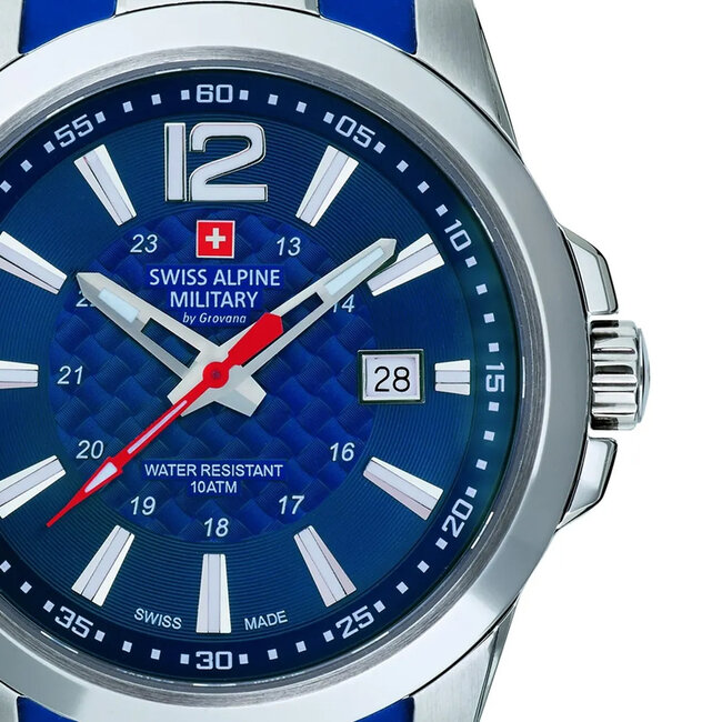 Swiss Alpine Military Combat Air Blue 7058.1835SAM - Swiss Made