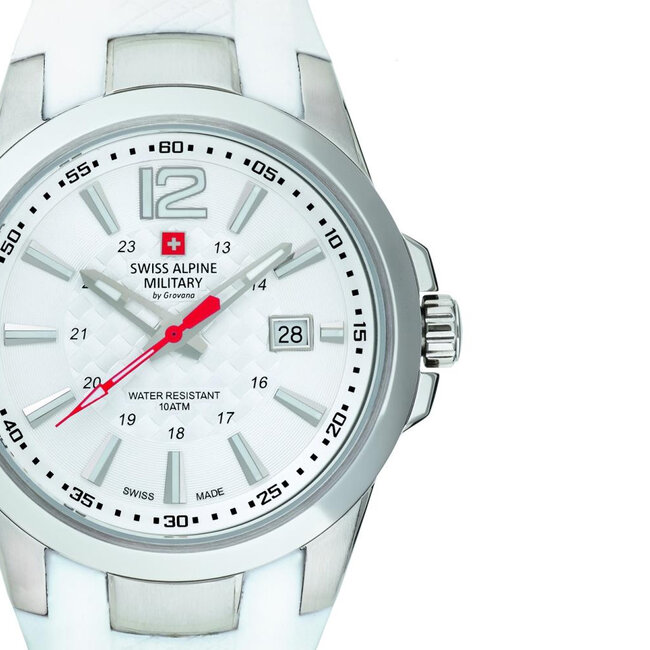 Swiss Alpine Military Combat Air White 7058.1833SAM - Swiss Made