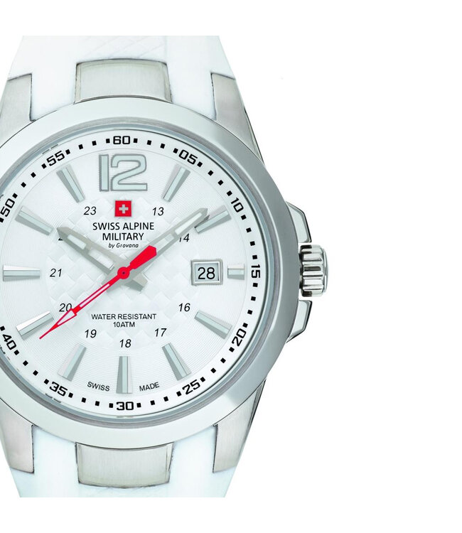 Swiss Alpine Military Combat Air White 7058.1833SAM - Swiss Made