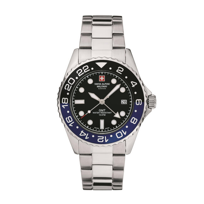 Swiss Alpine Military Master Diver GMT 7052.1132SAM - Swiss Made