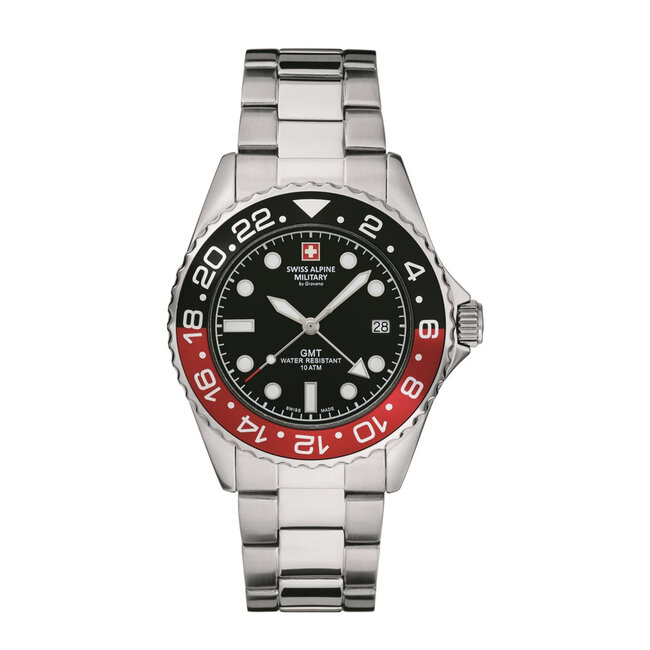 Swiss Alpine Military Master Diver GMT 7052.1136SAM - Swiss Made