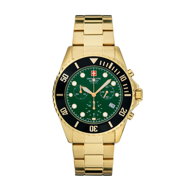 Swiss Alpine Military Master Diver Chrono  7053.9114SAM - Swiss Made - Copy