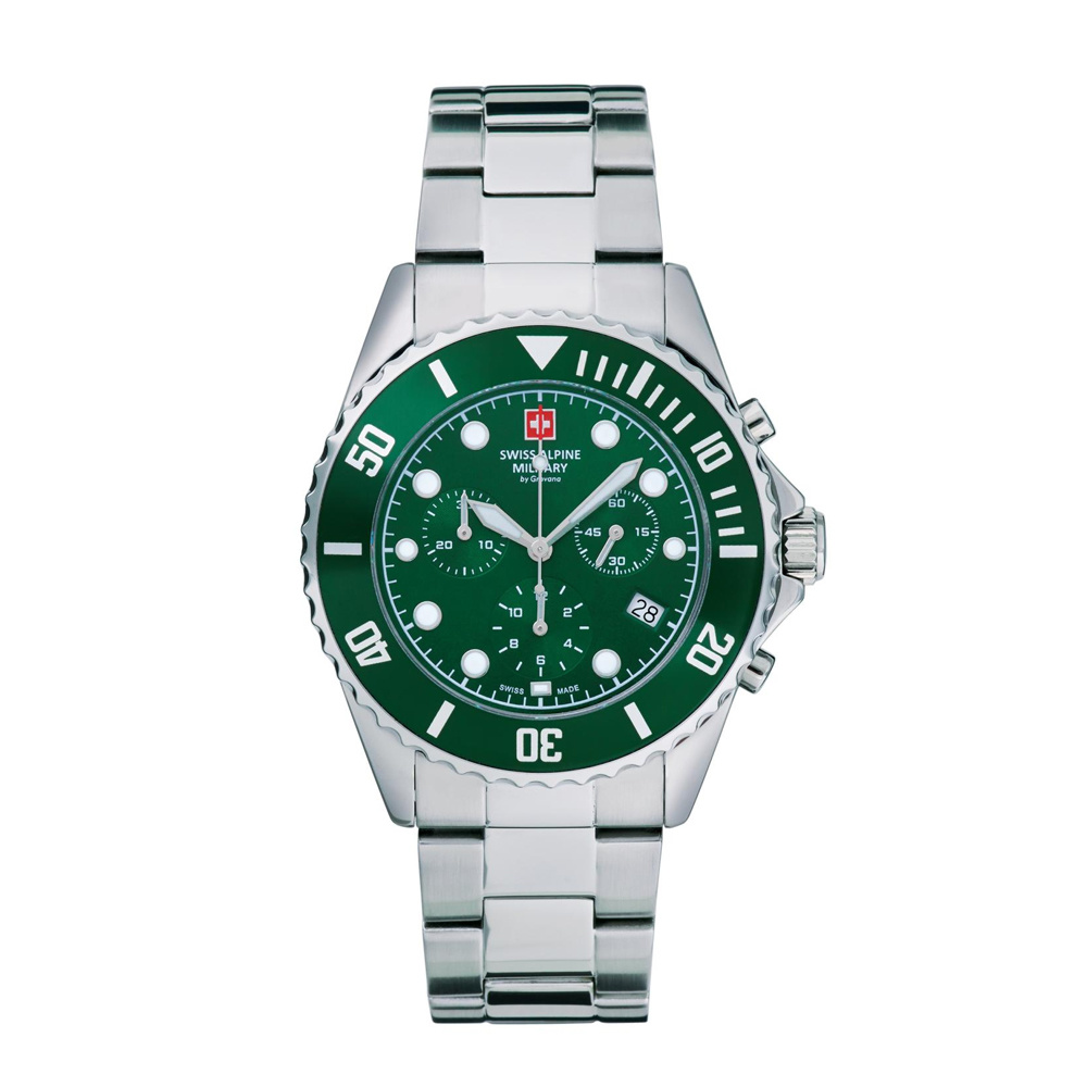 Swiss Alpine Military Master Diver Chrono 7053.9134SAM Swiss Made