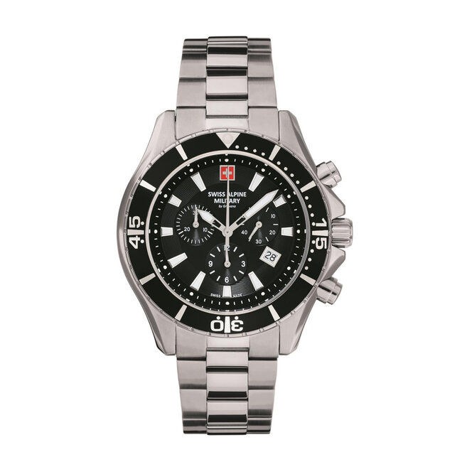 Swiss Alpine Military Nautilus Chrono  7040.9137SAM - Swiss Made
