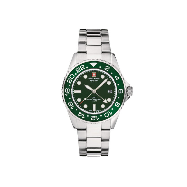 Swiss Alpine Military Master Diver GMT 7052.1134SAM - Swiss Made