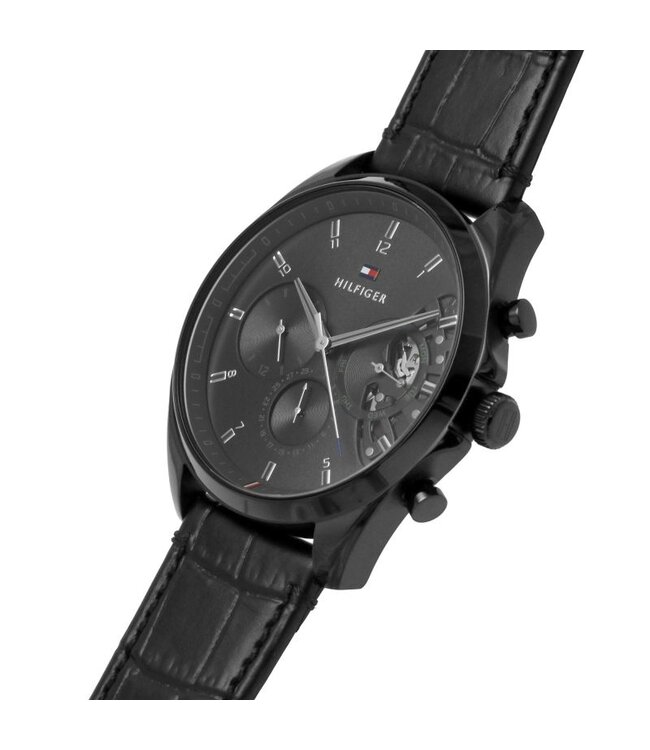 Tommy Hilfiger  Baker 1710452 Schwarz Herrenuhr