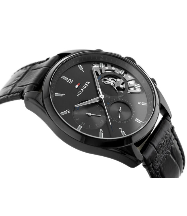 Tommy Hilfiger  Baker 1710452 Schwarz Herrenuhr