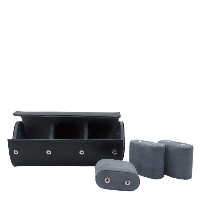 Friedrich  Uhrenetui Infinity für 3 Uhren Leder