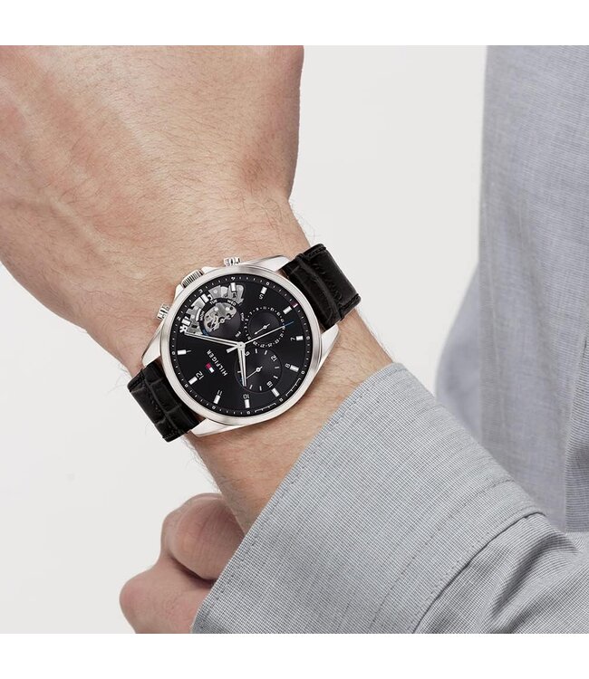 Tommy Hilfiger  Baker 1710449 Schwarz Herrenuhr