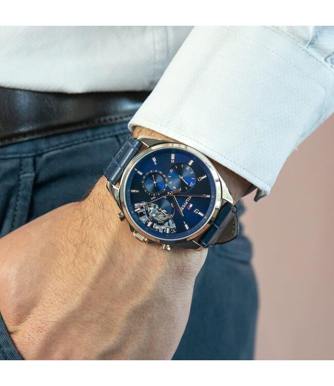Tommy Hilfiger   Baker 1710451 Blau Herrenuhr