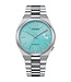 Citizen  Tsuyosa NJ0151-88M Automatik Silber/Türkis Herrenuhr