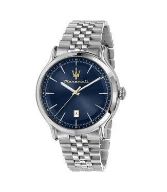 Maserati R8853118021 Herren-Armbanduhr Epoca Stahl/Blau