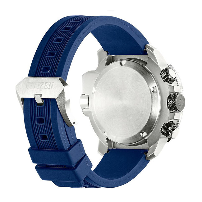 Citizen Promaster Marine Eco-Drive Taucheruhr blau silber BJ2169-08E - Herrenuhr