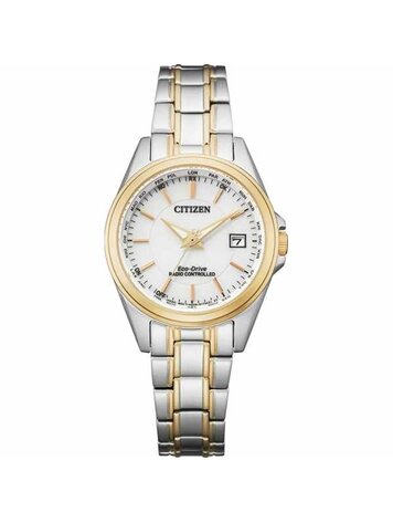 Citizen EC1186-85A ECO-Drive Damen-Solar-Funkuhr m. Saphirglas