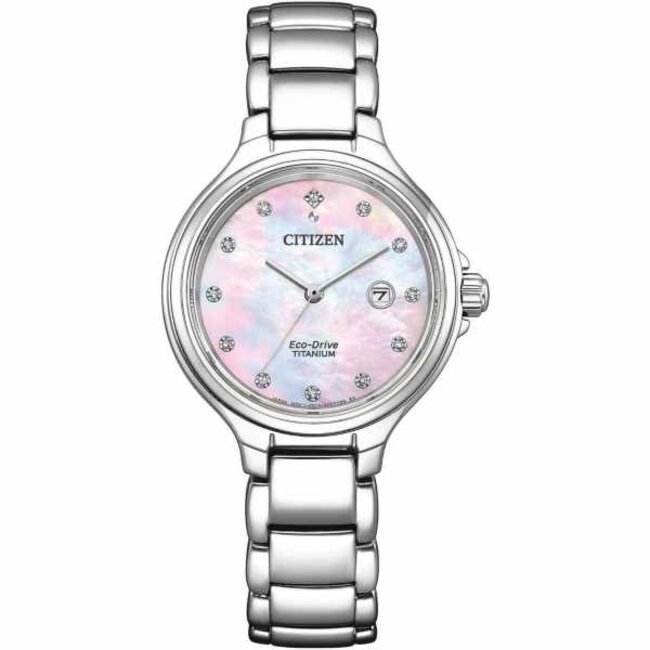 Citizen EW2680-84Y ECO-Drive Solar Damenuhr SuperTitanium™