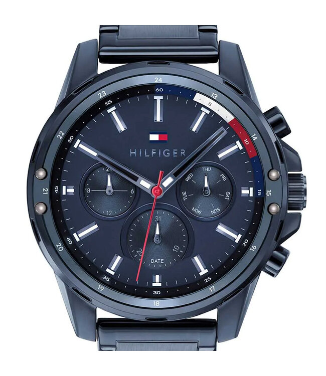 Tommy Hilfiger   Mason 1791789 Marineblau Herrenuhr