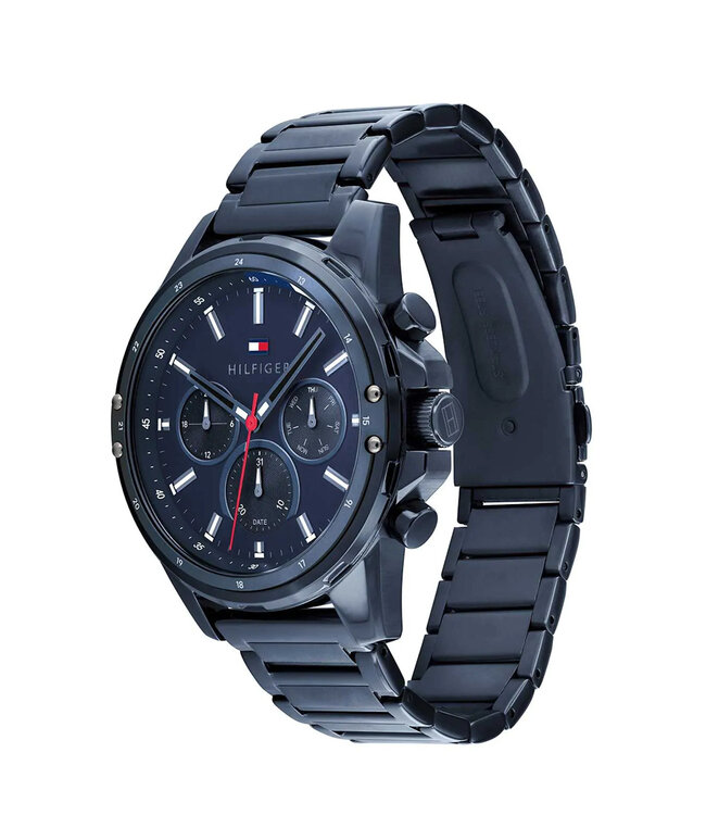 Tommy Hilfiger   Mason 1791789 Marineblau Herrenuhr