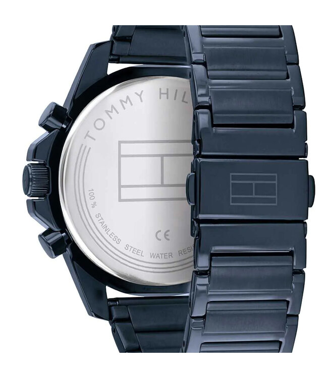 Tommy Hilfiger   Mason 1791789 Marineblau Herrenuhr
