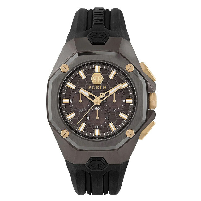 PHILLIPP PLEIN PWTBA0323 Chronograph Octagon Herrenuhr