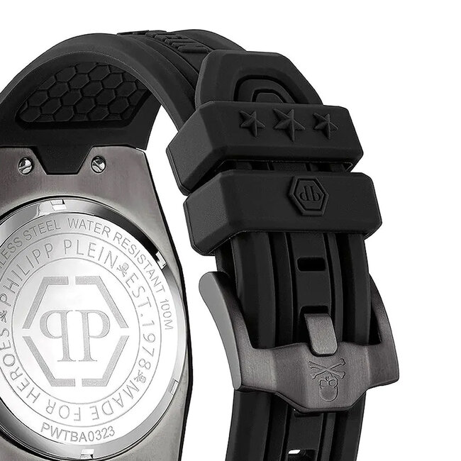 PHILLIPP PLEIN PWTBA0323 Chronograph Octagon Herrenuhr