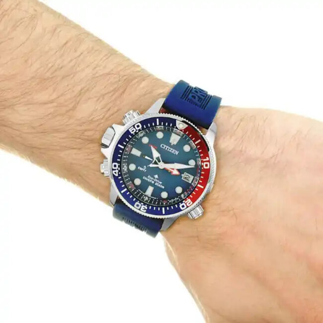 Citizen  Eco-Drive BN2038-01L Promaster Marine Aqualand Pepsi