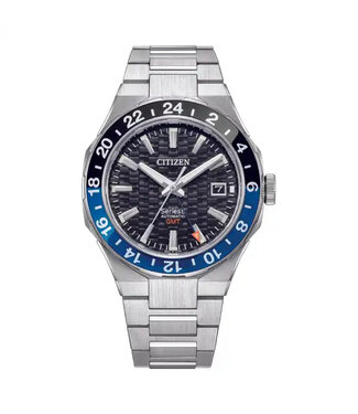Citizen Series 8 GMT Mechanical 880 Black Herrenuhr  NB6031-56E