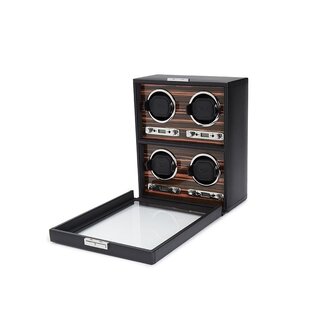 WOLF 1834 Uhrenbeweger Roadster Watch Winder für 4 Armbanduhren