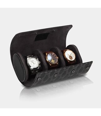 Modalo OPTIMUS Uhrenrolle 3 Uhren schwarz