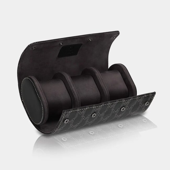 Modalo  OPTIMUS Uhrenrolle 3 Uhren schwarz