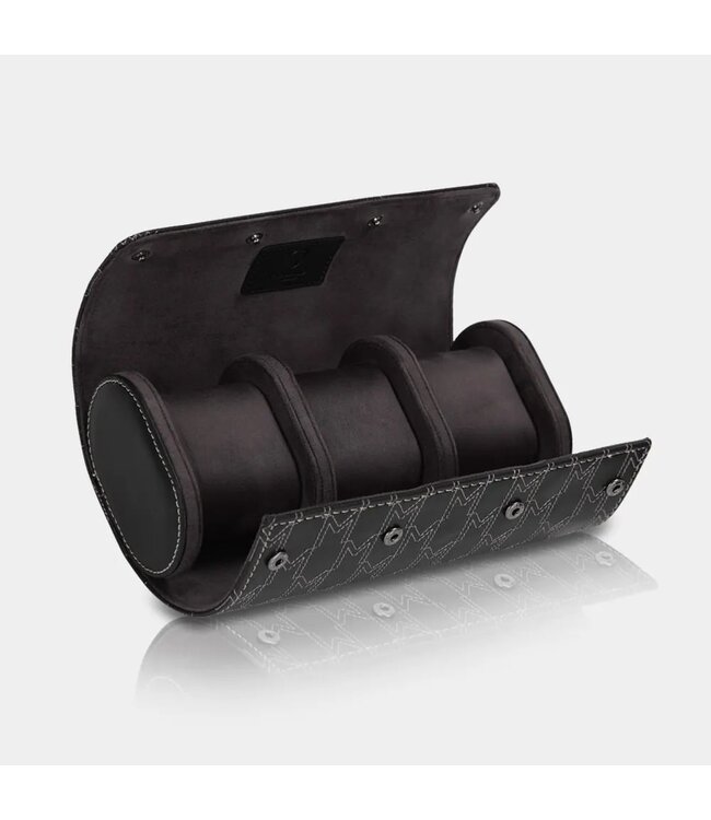 Modalo  OPTIMUS Uhrenrolle 3 Uhren schwarz