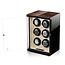 Modalo  AMBIENTE Uhrenbeweger 6 Uhren hochkant schwarz beige