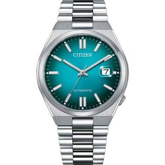 Citizen Tsuyosa Automatik Petrol Herrenuhr NJ0151-88X