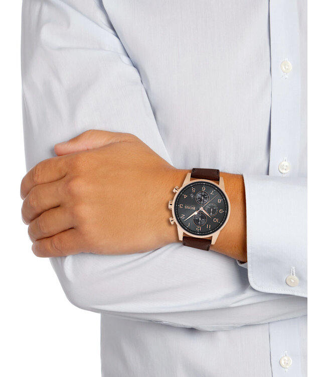 Hugo Boss  Navigator Chronograph Herrenuhr 1513496