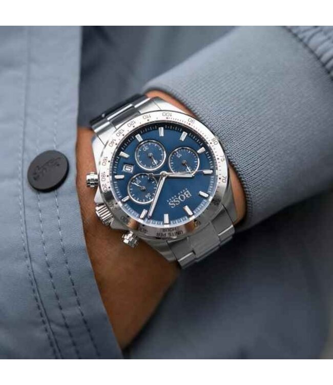 Hugo Boss  Hero Sport Lux 1513755 Chronograph Blau Herrenuhr