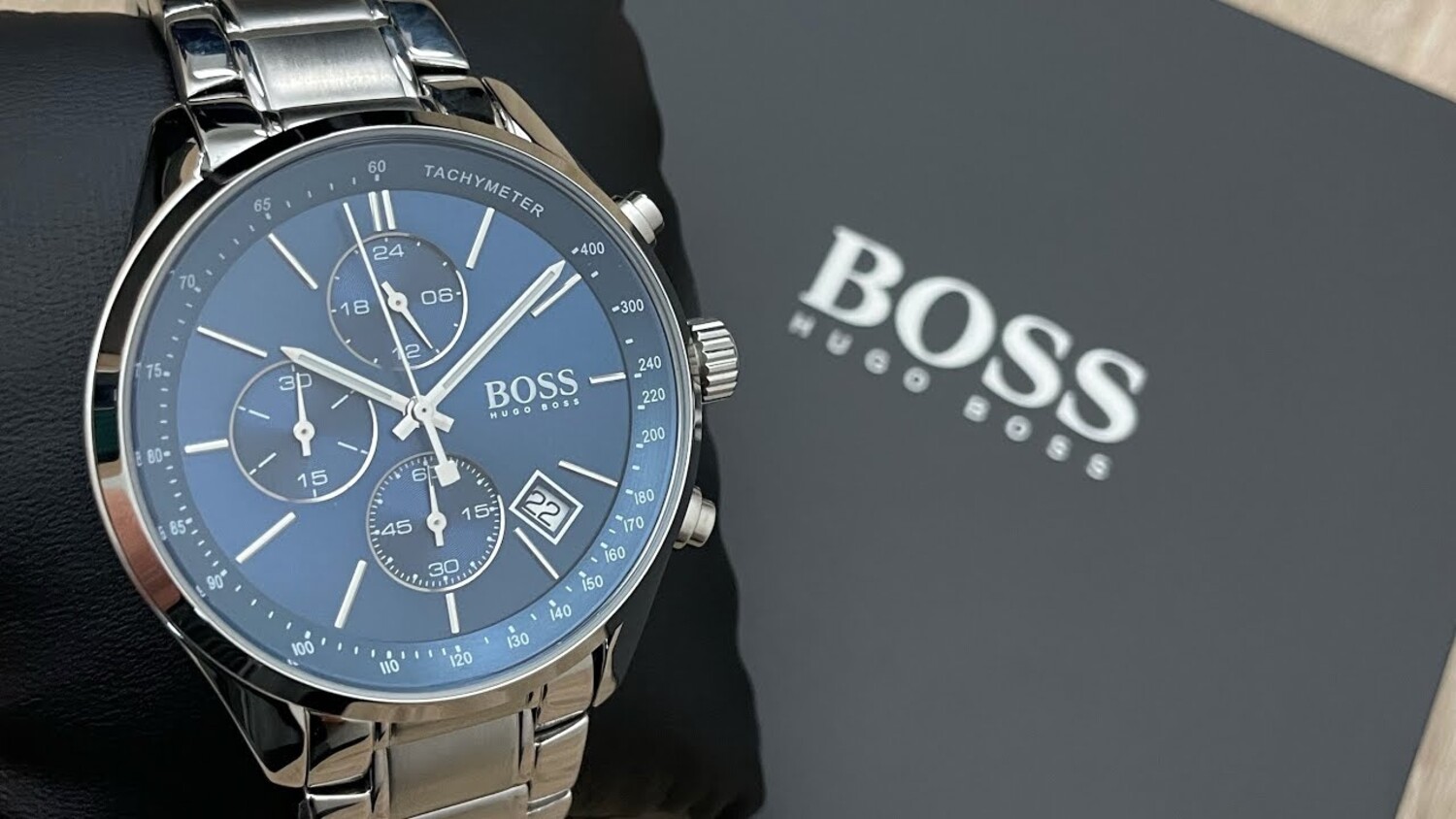 Hugo boss grand prix chronograph watch discount