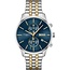 Hugo Boss Associate Chronograph Bicolor Blau Herrenuhr 1513976