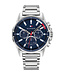 Tommy Hilfiger  Mason 1791788 Blau Silber Herrenuhr