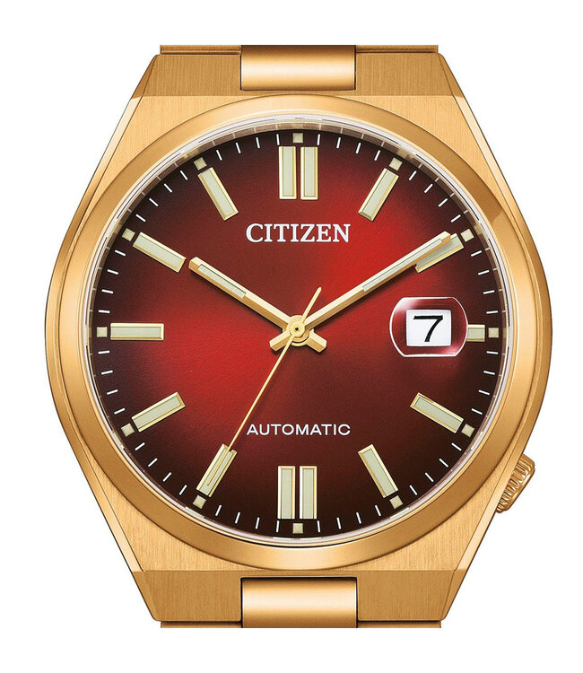 Citizen   Tsuyosa NJ0153-82X Automatik Rot Roségold Herrenuhr