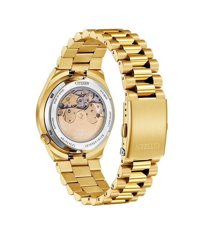 Citizen   Tsuyosa NJ0153-82X Automatik Rot Roségold Herrenuhr