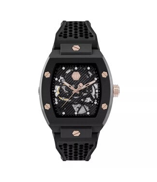 Philipp Plein  $keleton Ecoceramic PWVBA0523 Schwarz Herrenuhr