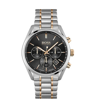 Hugo Boss  Champion 1513819 Chronograph Schwarz Bicolor Herrenuhr