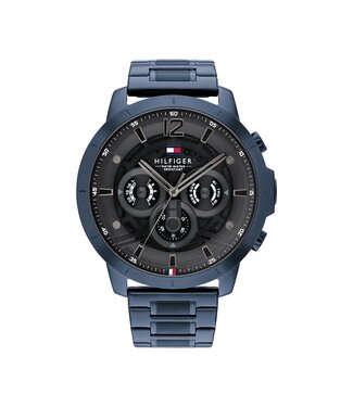 Tommy Hilfiger  Luca 1710493 Dunkelgrau Blau Herrenuhr