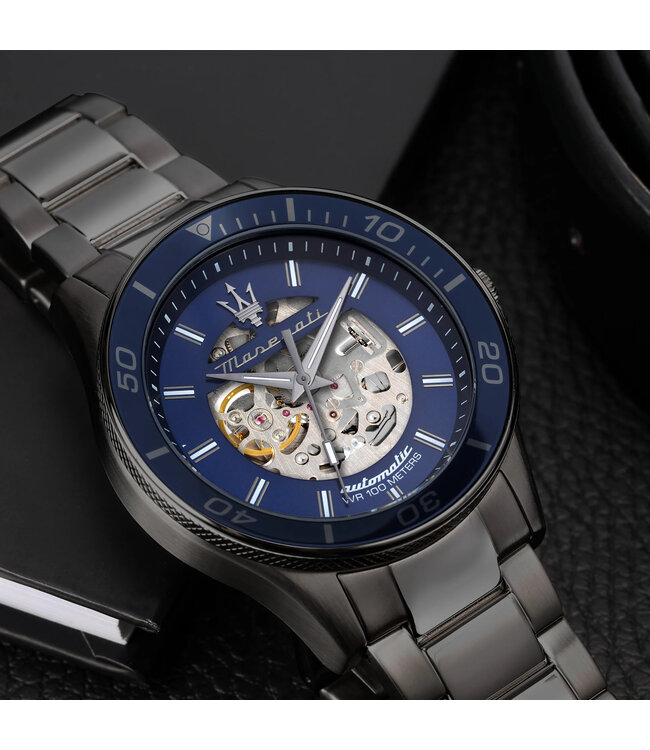Maserati  Sfida Skeleton Herrenuhr R8823140001